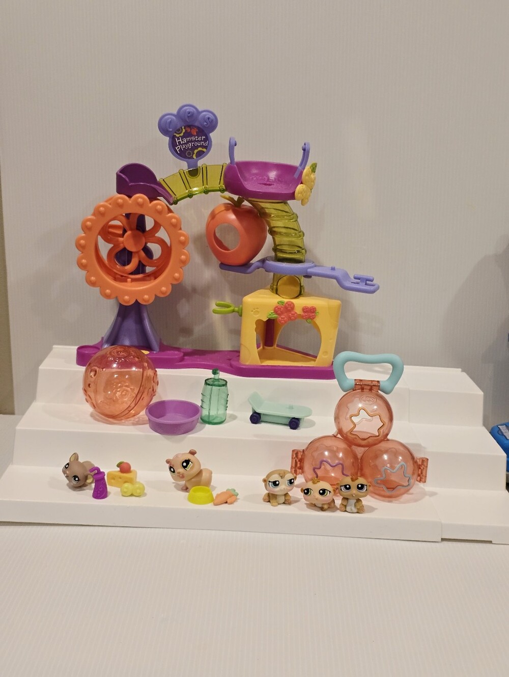 Littlest Pet Shop LPS Hamster Playground  Amusement Park Mouse Hamster Set
